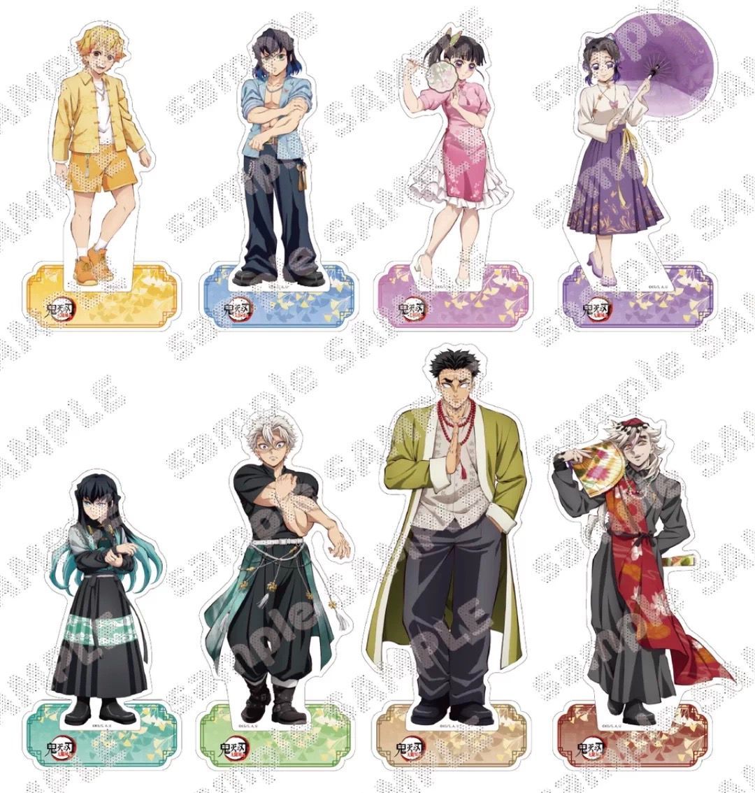 中国限定】鬼滅の刃 無限城編 新繹シリーズ アクリルスタンド アクスタ