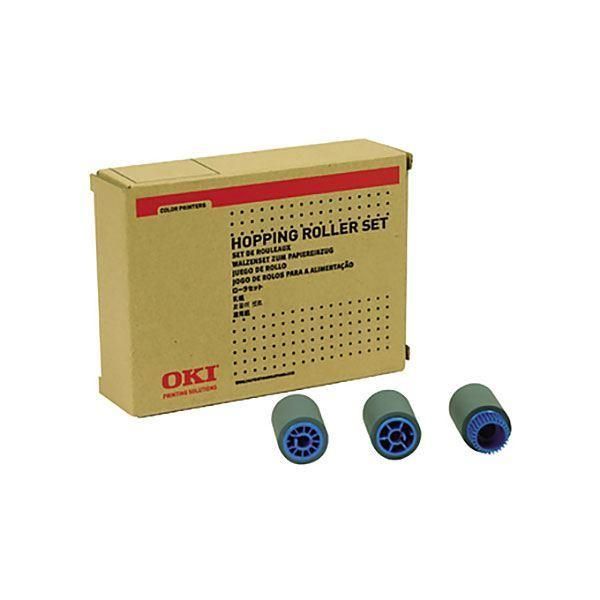 ds-(まとめ) 〔純正品〕OKI RS-C3RT 給紙 ローラーセット（トレイ1・ゾウセ） 〔×3セット〕
