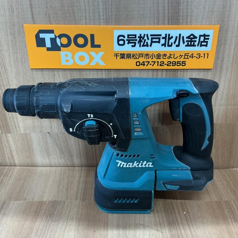 【中古】マキタ/maktia HR244DZ 18V 24mm充電式ハンマドリル(本体のみ）【204】
