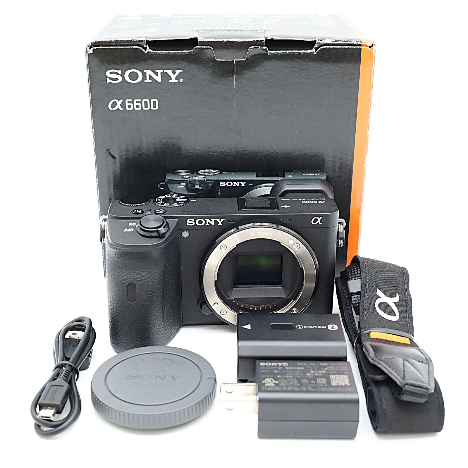 シャッター回数15,587回!★美品★SONY α6600 ボディ ILCE-6600 デジカメ 動作確認済み ソニー ミラーレス一眼 #96007