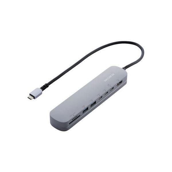 ds-エレコム USB Type-Cデータポート/固定用台座付ドッキングステーション DST-C22SV