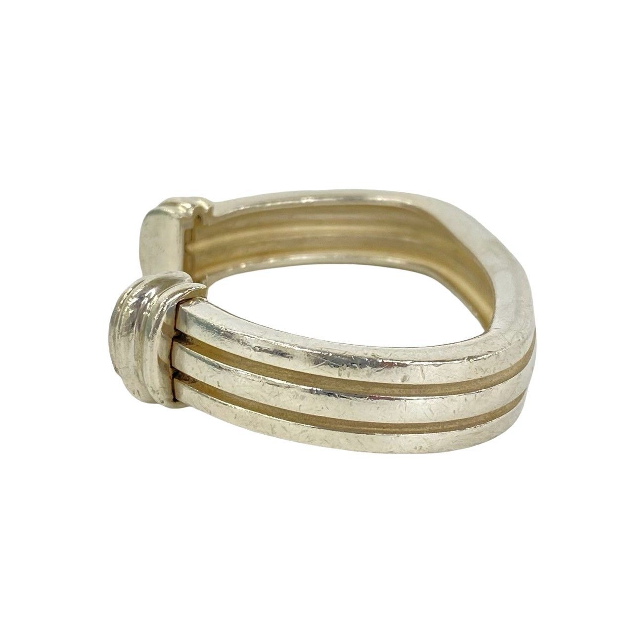 T&Co. ティファニー グルーブド カフ バングル ヴィンテージ AG 925 極 美品 TIFFANY&Co. ティファニー ヴィンテージ グルーブド カフ