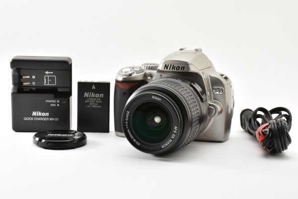 ☆良品 / ショット数8,640回☆ Nikon D40 シルバー + AF-S DX NIKKOR
