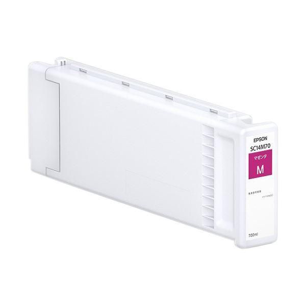 ds-エプソンインクカートリッジ マゼンタ 700mL SC14M70 1個