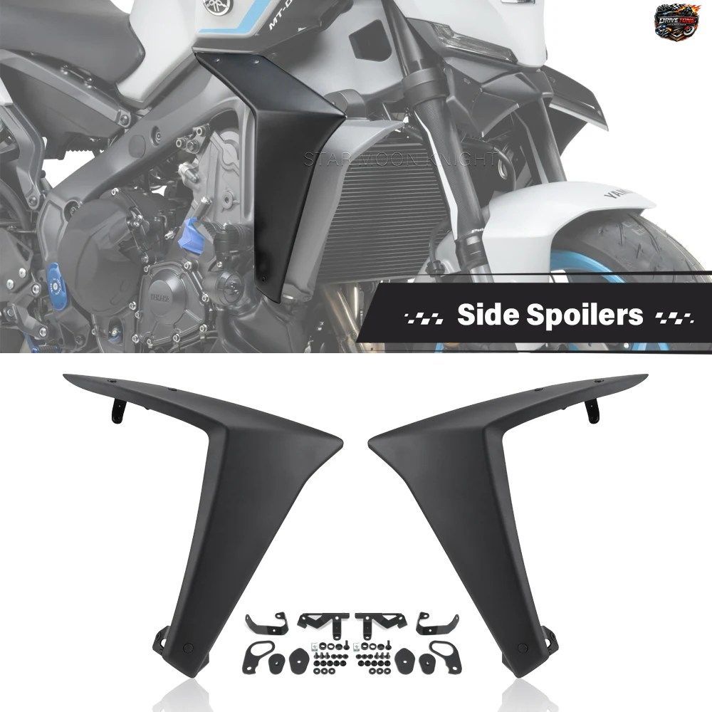 ヤマハ MT-09 SP MT09 2024 2025 用モーターサイクルアクセサリー サイドネイキッドスポイラー ディフレクター スポーツエアロダイナミック