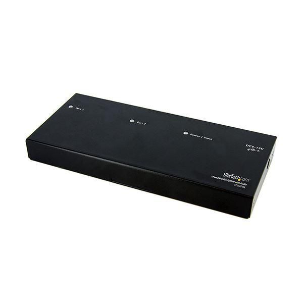 ds-StarTech.com 2出力対応 DVIディスプレイスプリッター ST122DVIA 1台