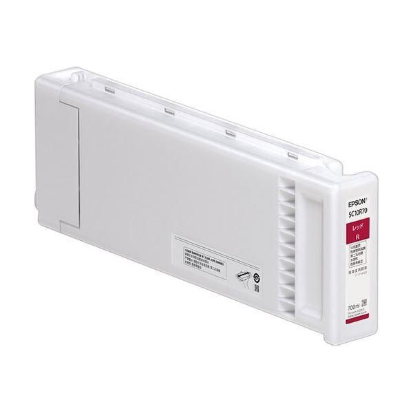 ds-エプソンインクカートリッジ レッド 700ml SC10R70 1個