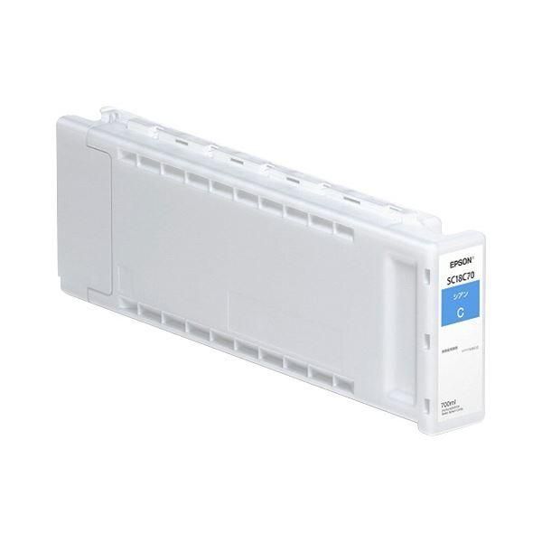 ds-エプソンインクカートリッジ シアン 700mL SC18C70 1個