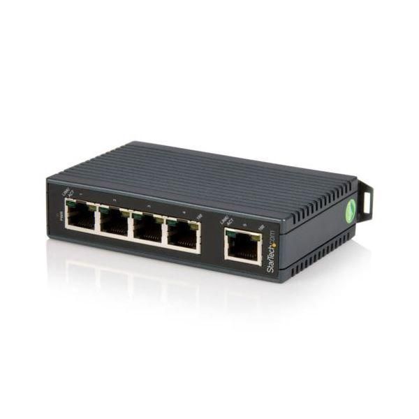 ds-StarTech.com 産業用スイッチングハブ 10／100Mbps対応 5ポート IES5102 1台