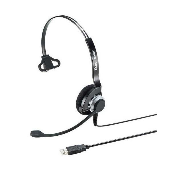 ds-サンワサプライUSBヘッドセット MM-HSU07BK 1個