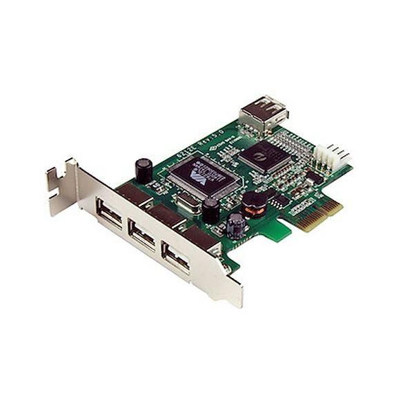 ds-StarTech.com High Speed USB 2.0 4ポート増設PCI Expressカード ロープロファイル対応外部ポート×3 PEXUSB4DP 1個