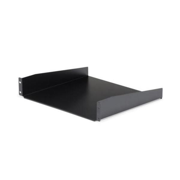 ds-StarTech.com 2U サーバーラック棚板 19型対応 ブラック CABSHELF 1枚
