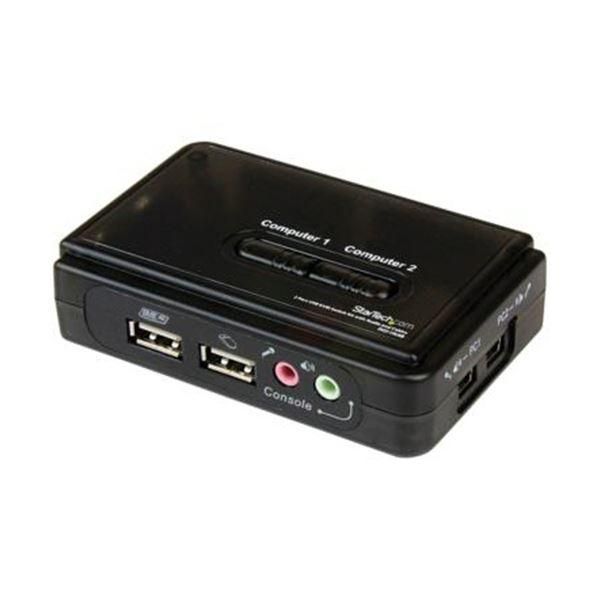 ds-StarTech.com 2ポートUSB接続KVMスイッチ ブラック SV211KUSB 1個 8,565円