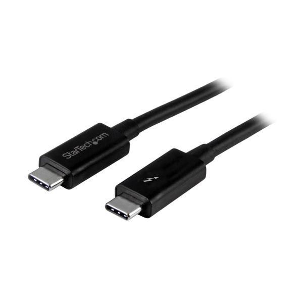 ds-StarTech.com Thunderbolt 3 （20Gbps） USB-C ケーブル 2m TBLT3MM2M 1本