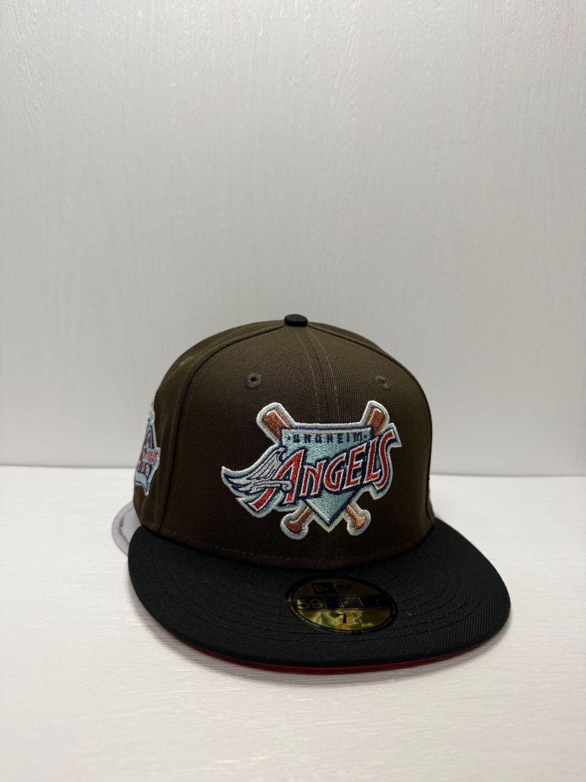 ニューエラ ロサンゼルスエンゼルス 40thアニバーサリー 59fifty フィッティドキャップ ツートンカラー
