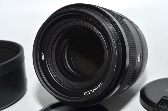 260762 거의 새 제품인 소니 (소니) 표준 싱글 포커스 렌즈 FE 50mm F1.4 GM G 마스터 디지털 싱글 렌즈 카메라 α [E 마운트] 정품 렌즈 SEL50F14GM