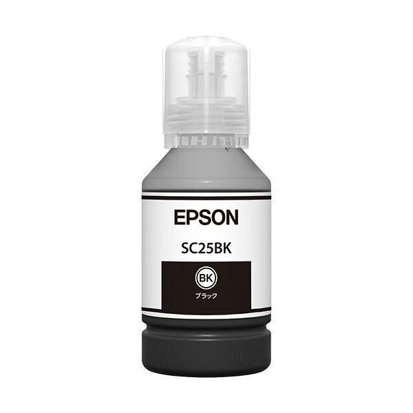 ds-エプソンインクボトル ブラック 140mL SC25BK 1個