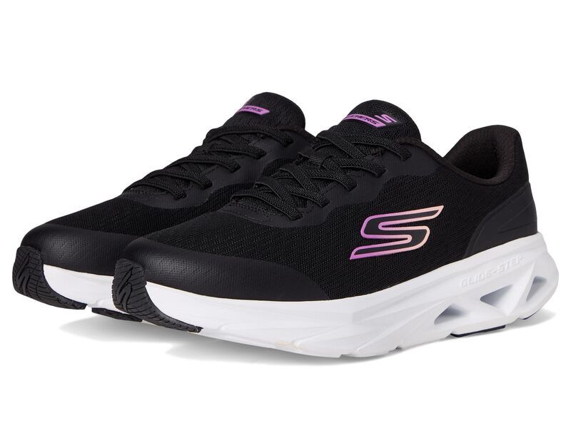 スケッチャーズ レディース シューズ スニーカー SKECHERS Glide Step Vortex Avalin BlackWhite ホワイト
