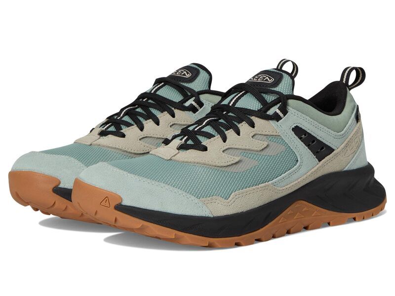 キーン レディース シューズ ブーツ・レインブーツ KEEN Hightrail Waterproof Hiking Shoes Iceberg GreenA グリーン