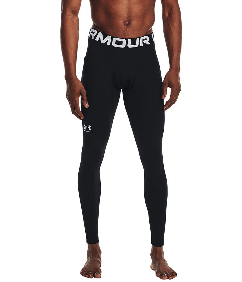 アンダーアーマー メンズ ボトムス カジュアルパンツ レギンス Under Armour ColdGear Armour Leggings BlackWhite ホワイト