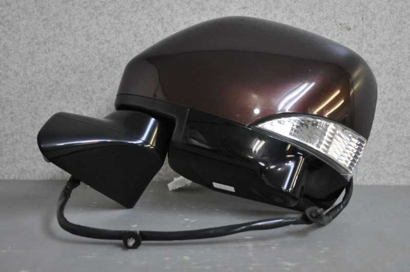 左 ドアミラー 電格 17P ウィンカー カメラ付 CAS 茶 (TNE52 TE52) エルグランド ハイウェイスタープレミアム 後期 8318 026620 96302-1JB6E s026131C