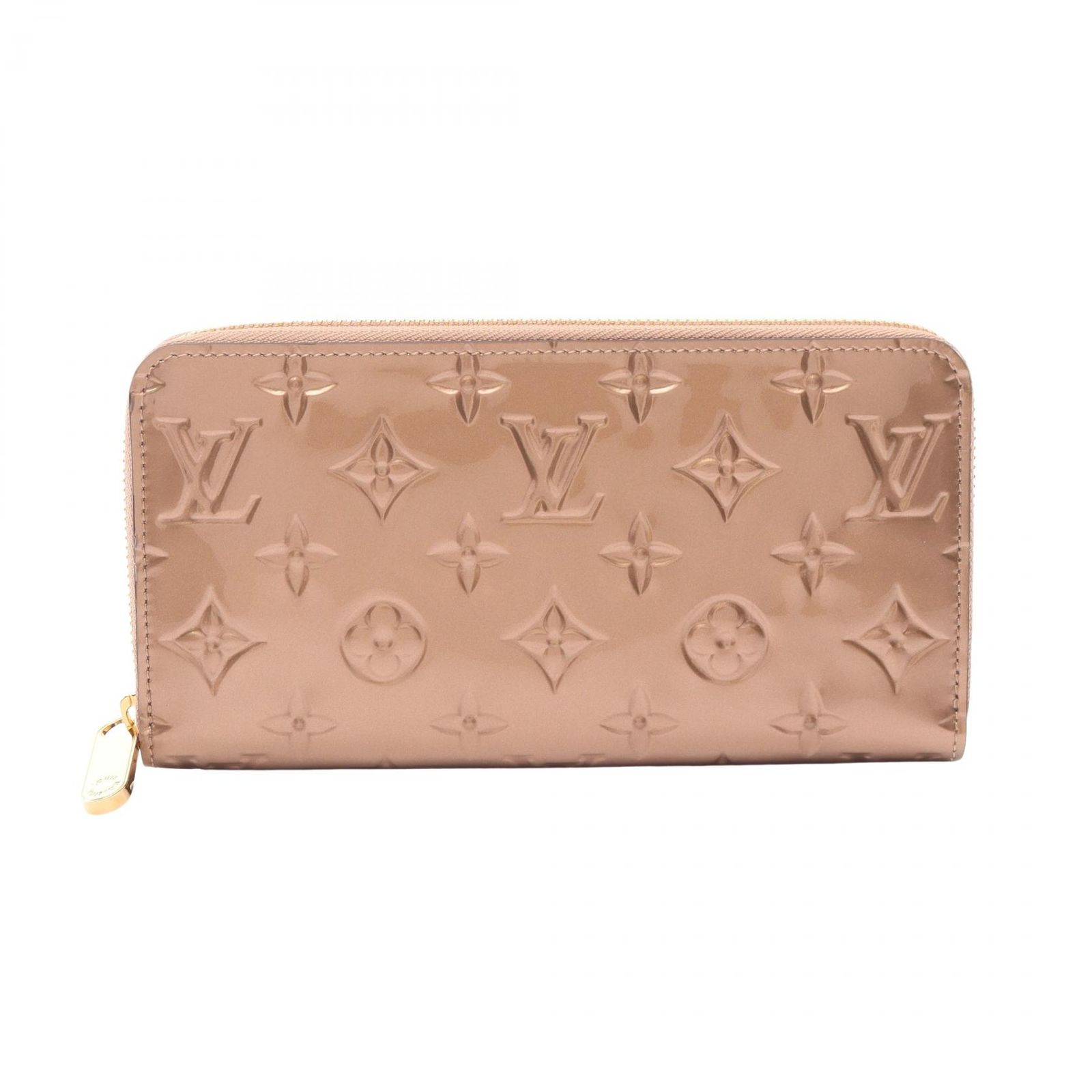 ルイ・ヴィトン LOUIS VUITTON ラウンド長財布 ジッピーウォレット LVスキー M27046 コッパー PVCコーティングキャンバス ジッピーウォレット レディース Used A
