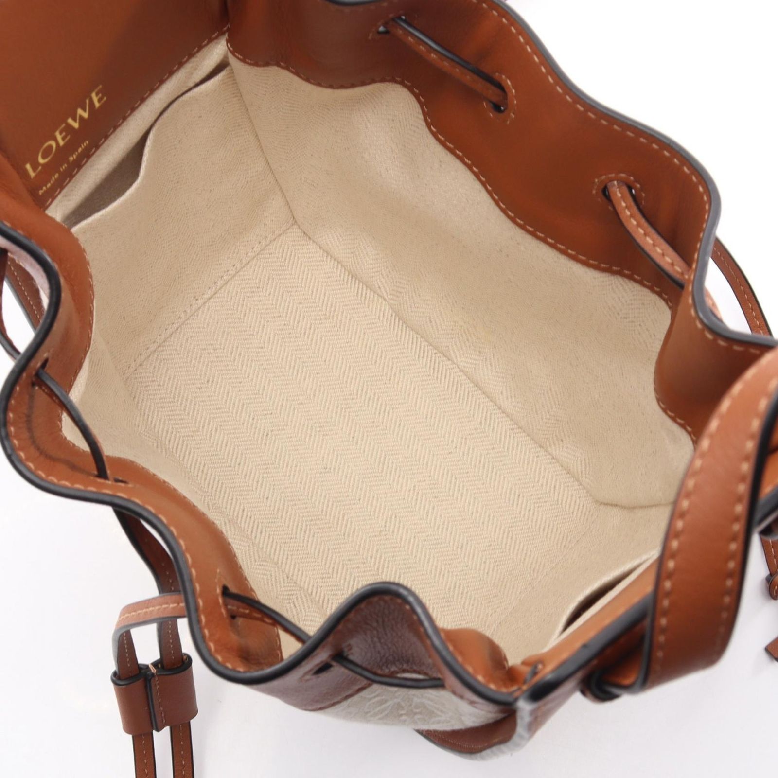 ロエベ LOEWE ハンドバッグ ハンモック ドロストーリング ミニ 