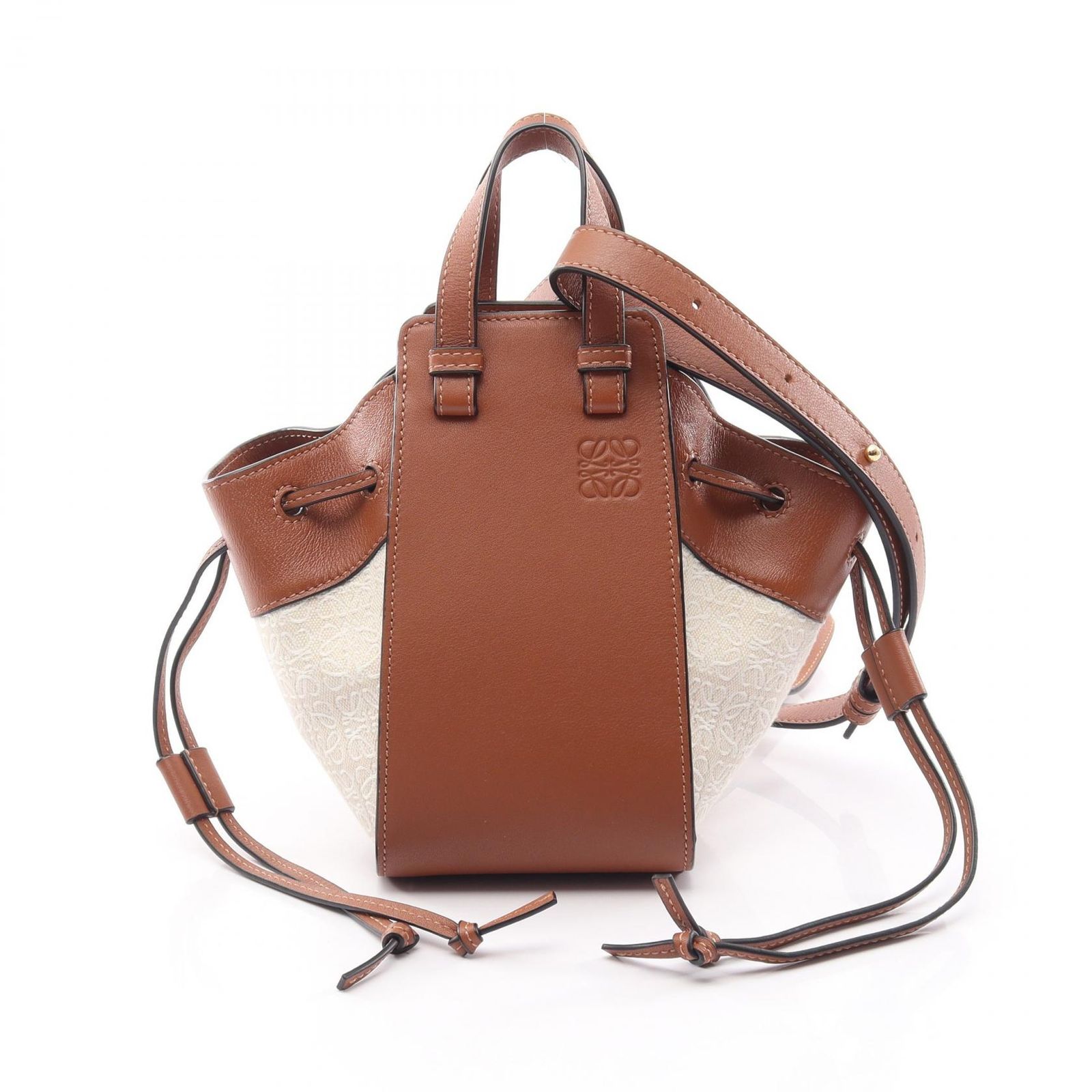 ロエベ LOEWE ハンドバッグ ハンモック ドロストーリング ミニ 