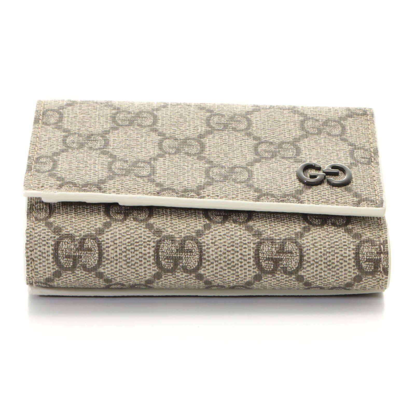 GUCCI グッチ インターロッキングG/スプリーム コンパクトウォレット
