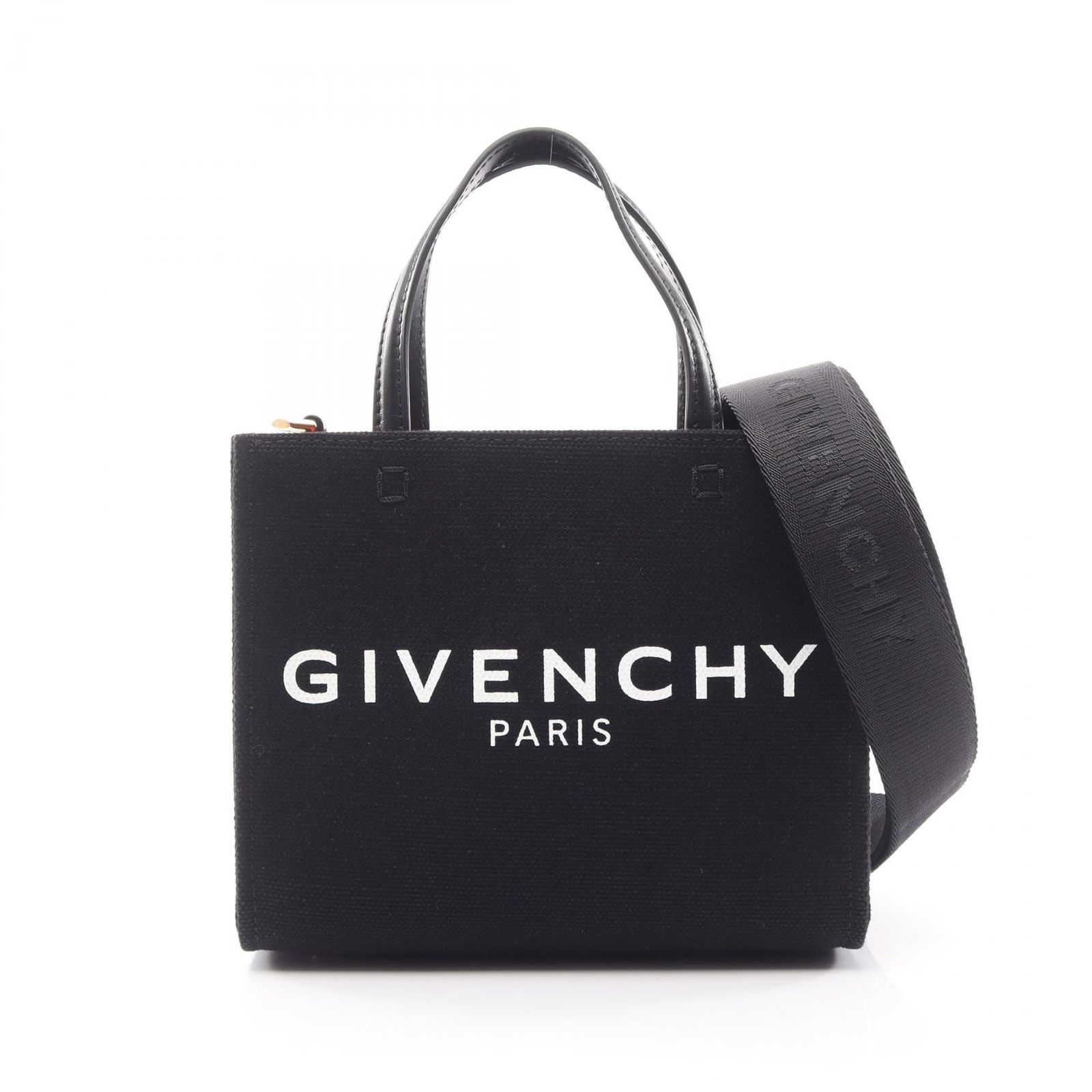 ジバンシィ GIVENCHY ハンドバッグ G TOTE MINI 2WAY BB50N0B1F1001 キャンバス レザー 2wayショルダーバッグ レディース 新品 55,680円