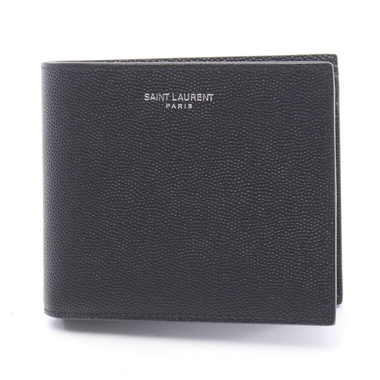 サンローランパリ SAINT LAURENT PARIS 二つ折り財布 イースト ウエスト 396303BTY0N1000 レザー 二つ折り財布 メンズ 新品
