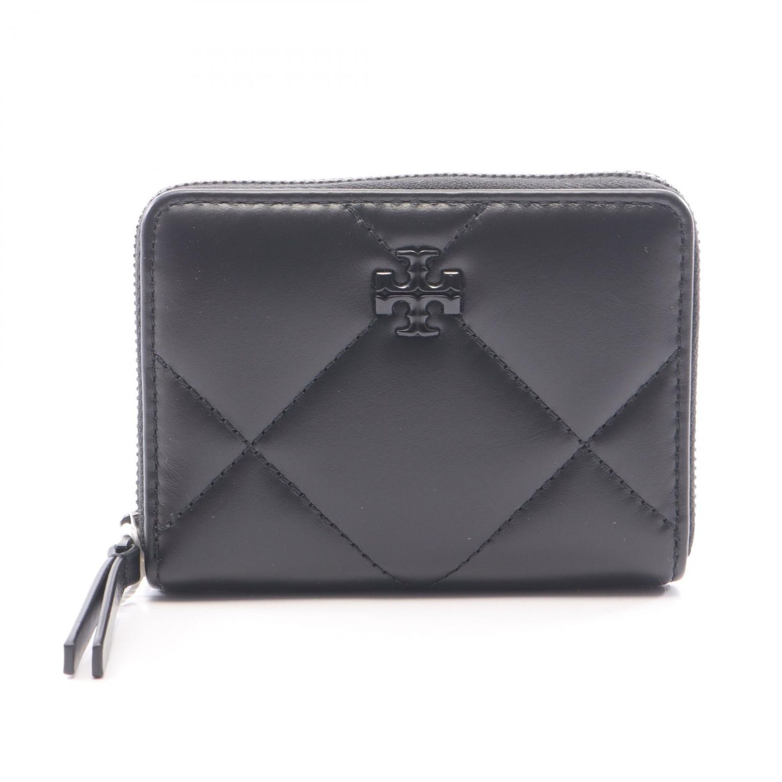 トリーバーチ Tory Burch ラウンド財布 KIRA DIAMOND QUILT キラ ダイヤモンドキルト 174548001 レザー コインケース レディース 新品