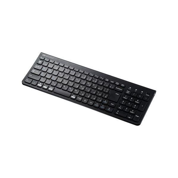 ds-サンワサプライ Bluetoothスリムキーボード テンキー付き ブラック SKB-BT31BK
