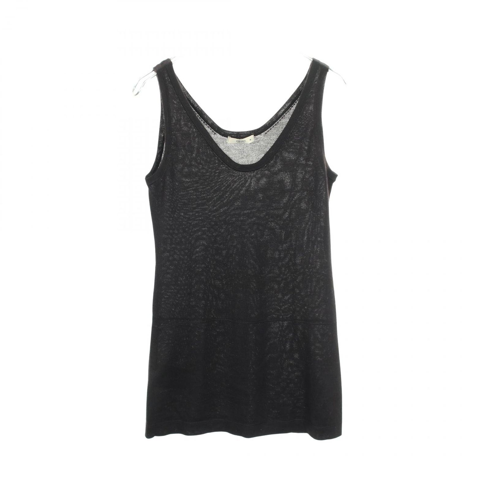 プラダ PRADA ニット タンクトップ ブラック カシミヤ シルク トップス レディース Used A 7,360円