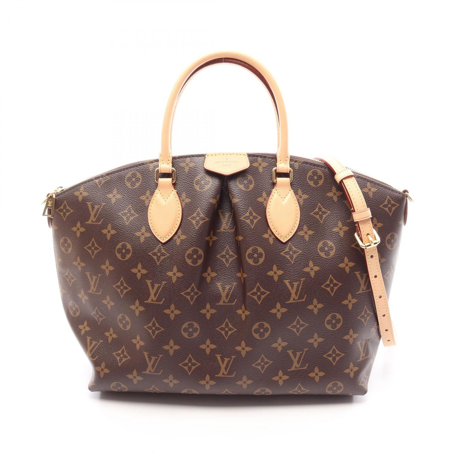 ルイ・ヴィトン LOUIS VUITTON ハンドバッグ ボエシ NM MM 2WAY M45987 PVCコーティングキャンバス レザー ボエシ NM MM レディース Used A