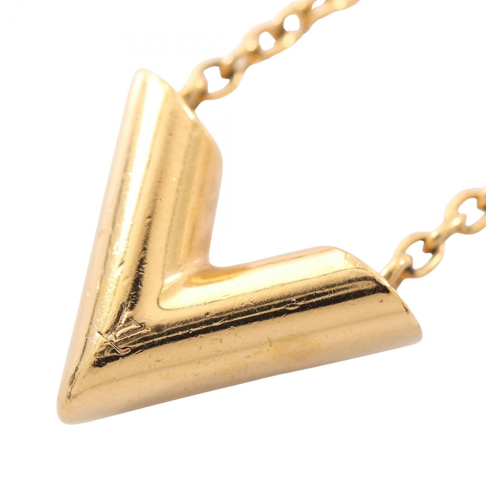 ルイ・ヴィトン LOUIS VUITTON ネックレス エセンシャルV ユニフォーム GP（ゴールドメッキ） ネックレス レディース Used A