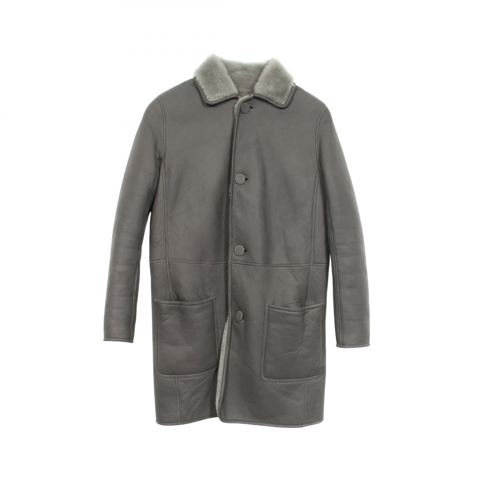 セリーヌ CELINE リバーシブル 2 8I63/344C その他 コート レディース Used B