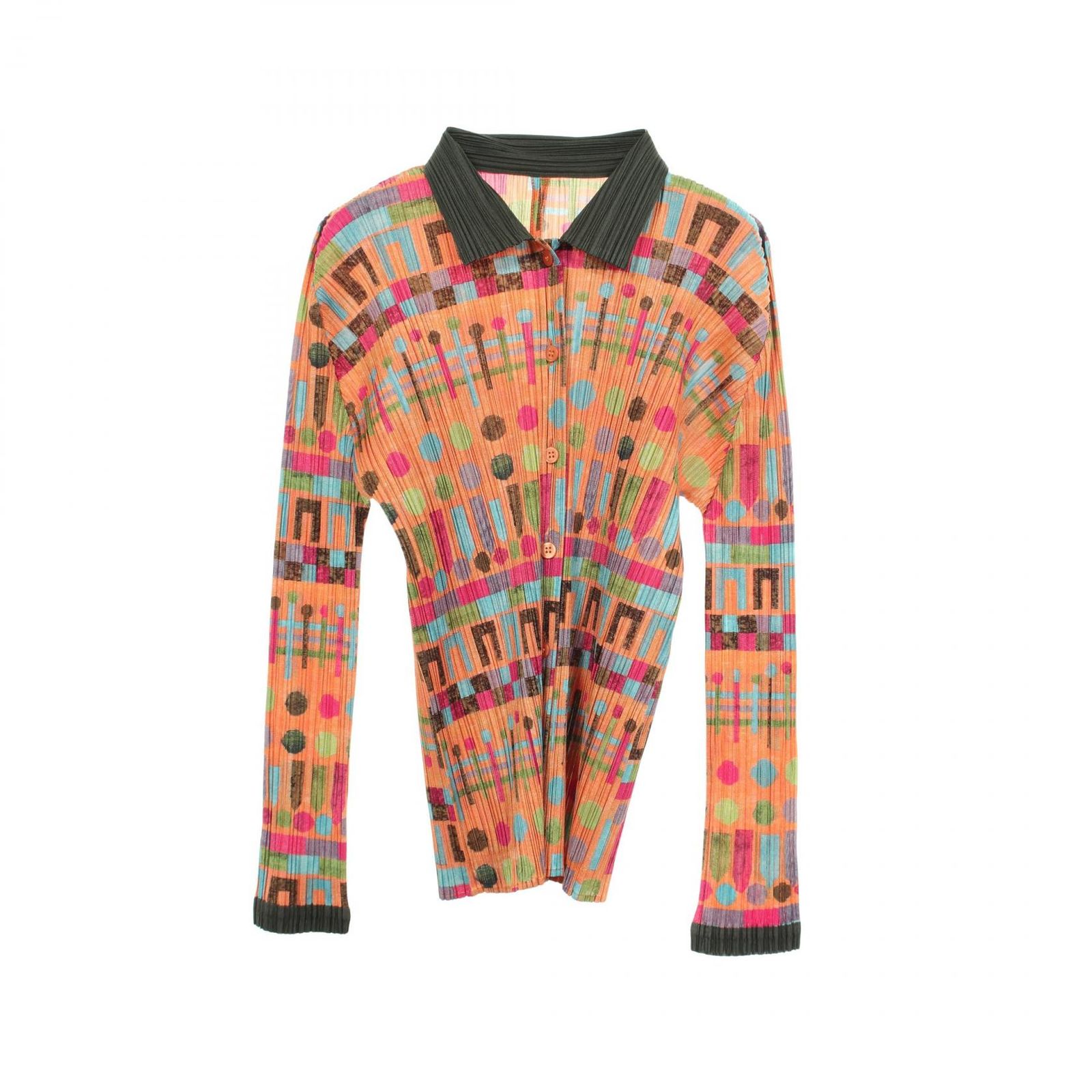 プリーツプリーズ PLEATS PLEASE プリーツ 総柄 その他 シャツ レディース Used A