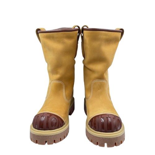 Louis Vuitton × Timberland Mid Boot ベージュ ブーツ ビトン 1AD79D サイズ9 ベージュ ティンバー