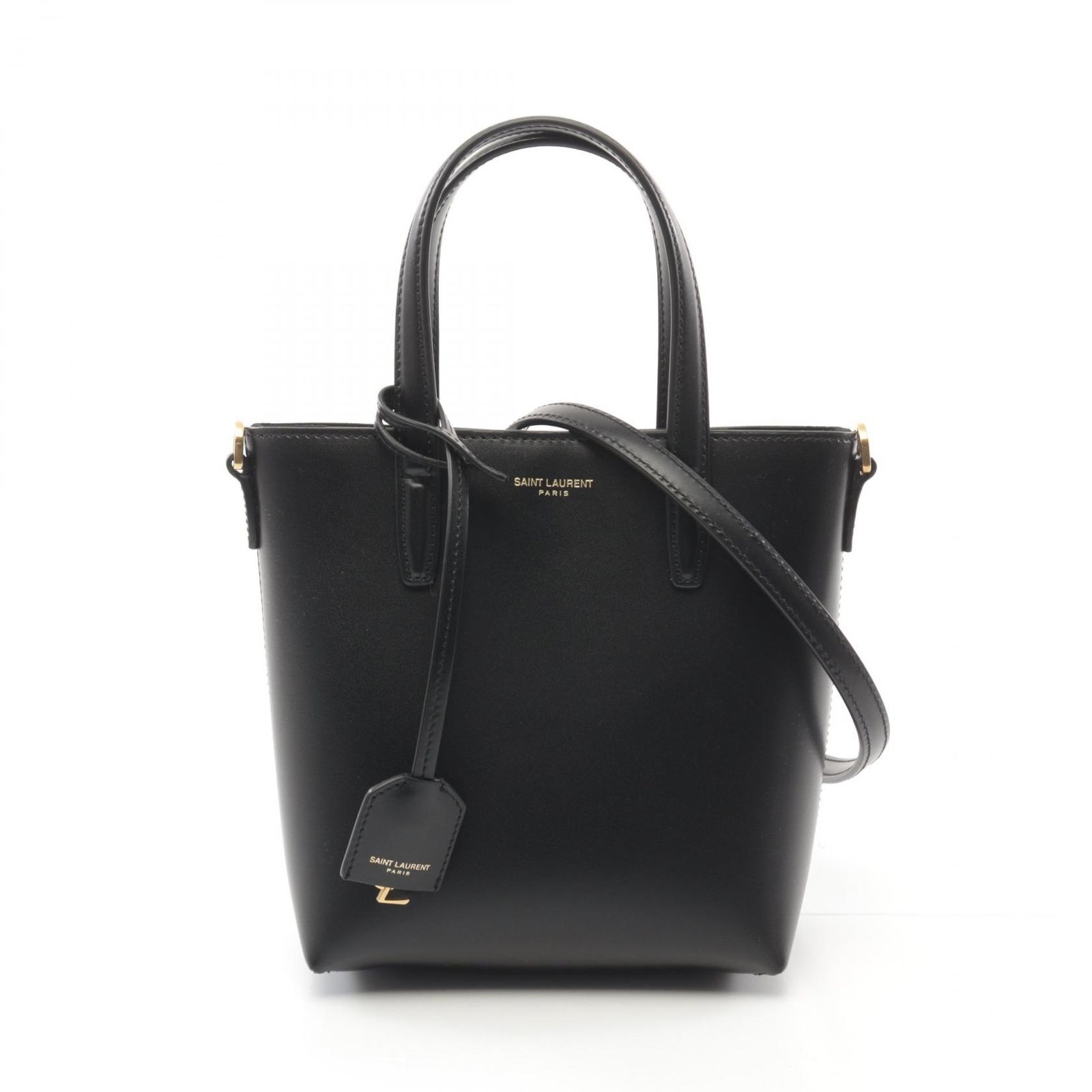 サンローランパリ SAINT LAURENT PARIS ハンドバッグ ミニ トイ ショッピングバッグ 2WAY 773995AADDI1000 レザー 2wayショルダーバッグ レディース 新品
