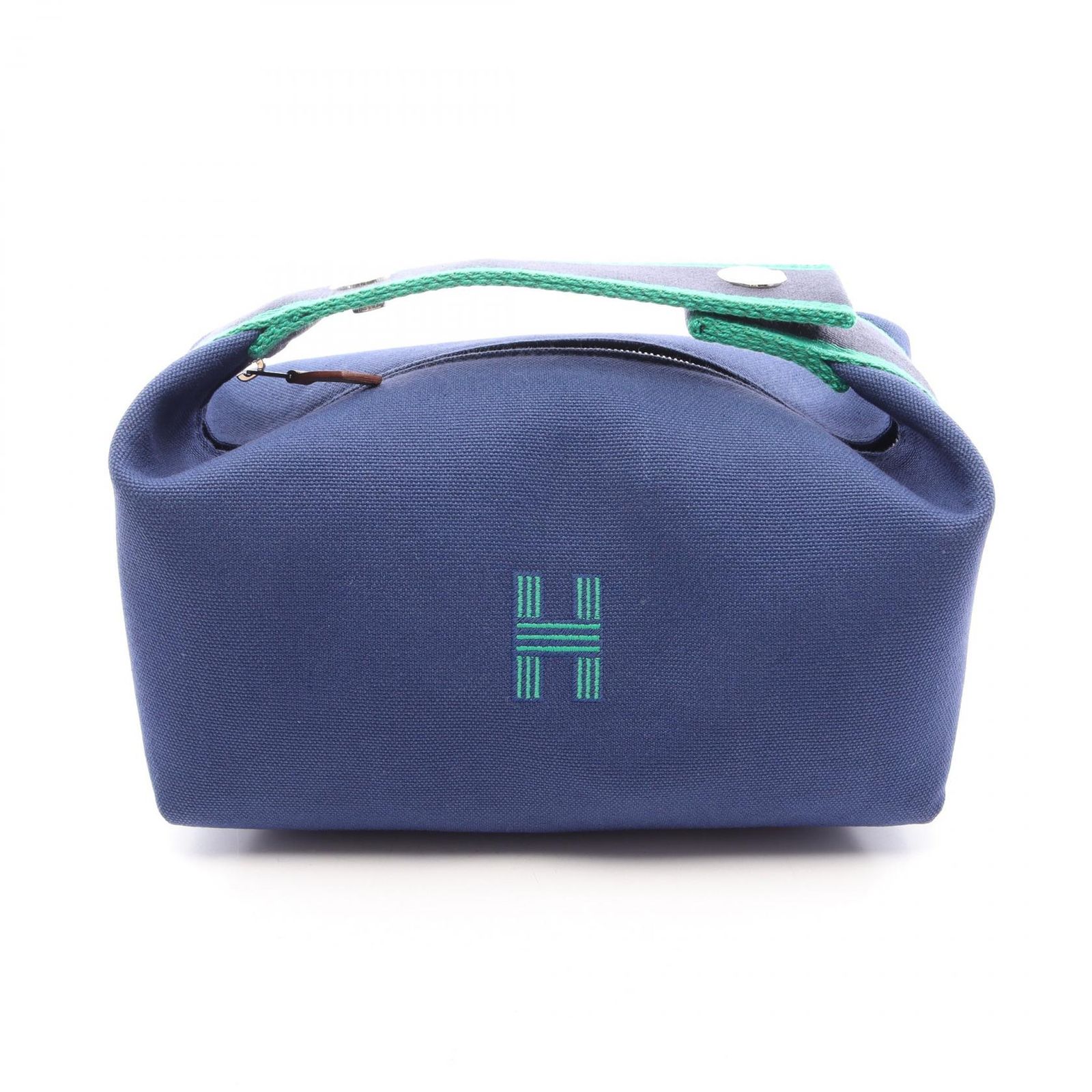 エルメス HERMES ハンドバッグ ブリッドアブラックPM H104222M 03 マリン キャンバス ブリッド・ア・ブラックPM マリン レディース 未使用
