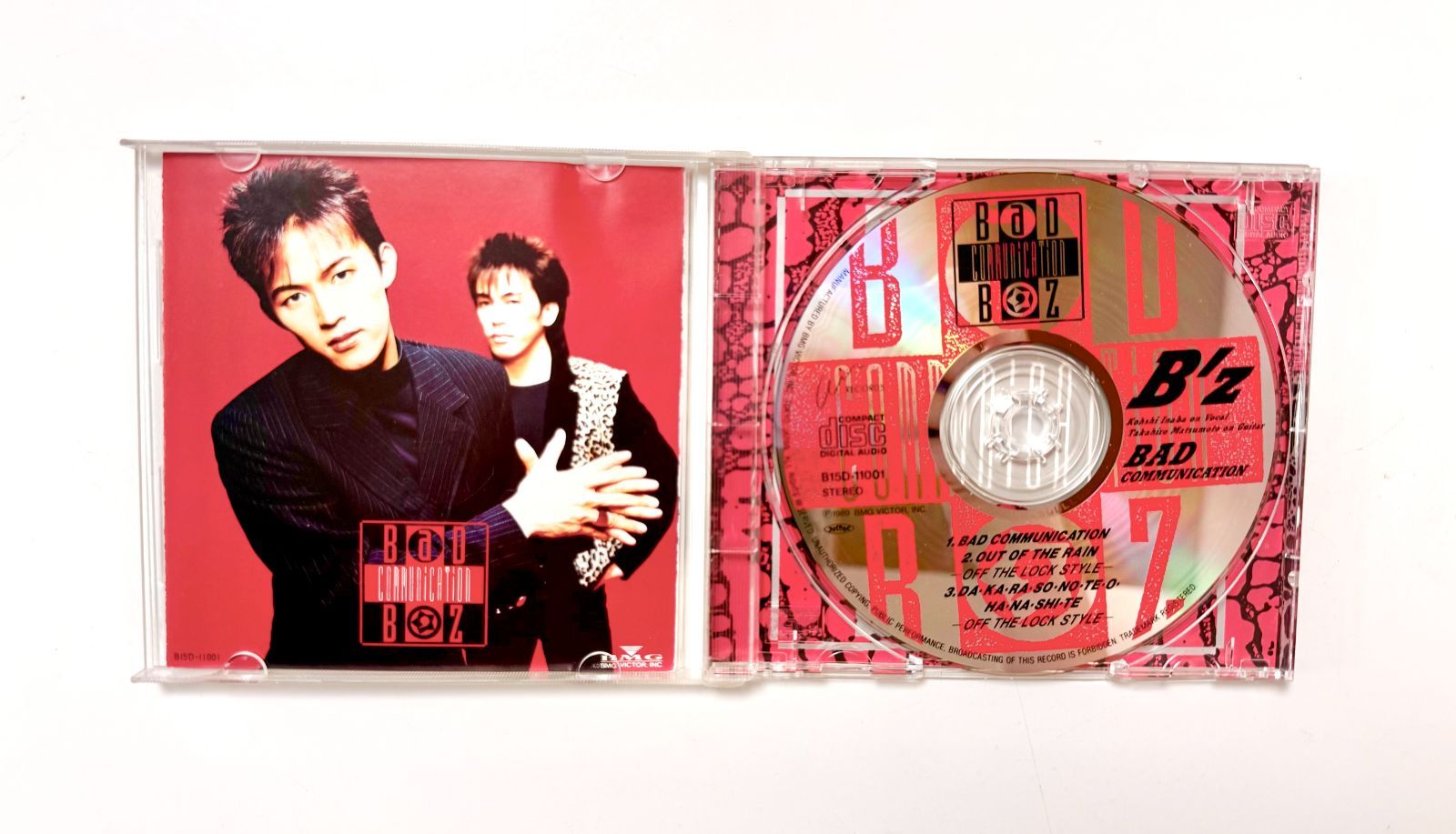 MKI30【名盤】B'z ビーズ CD 『BAD COMMUNICATION』 バッド