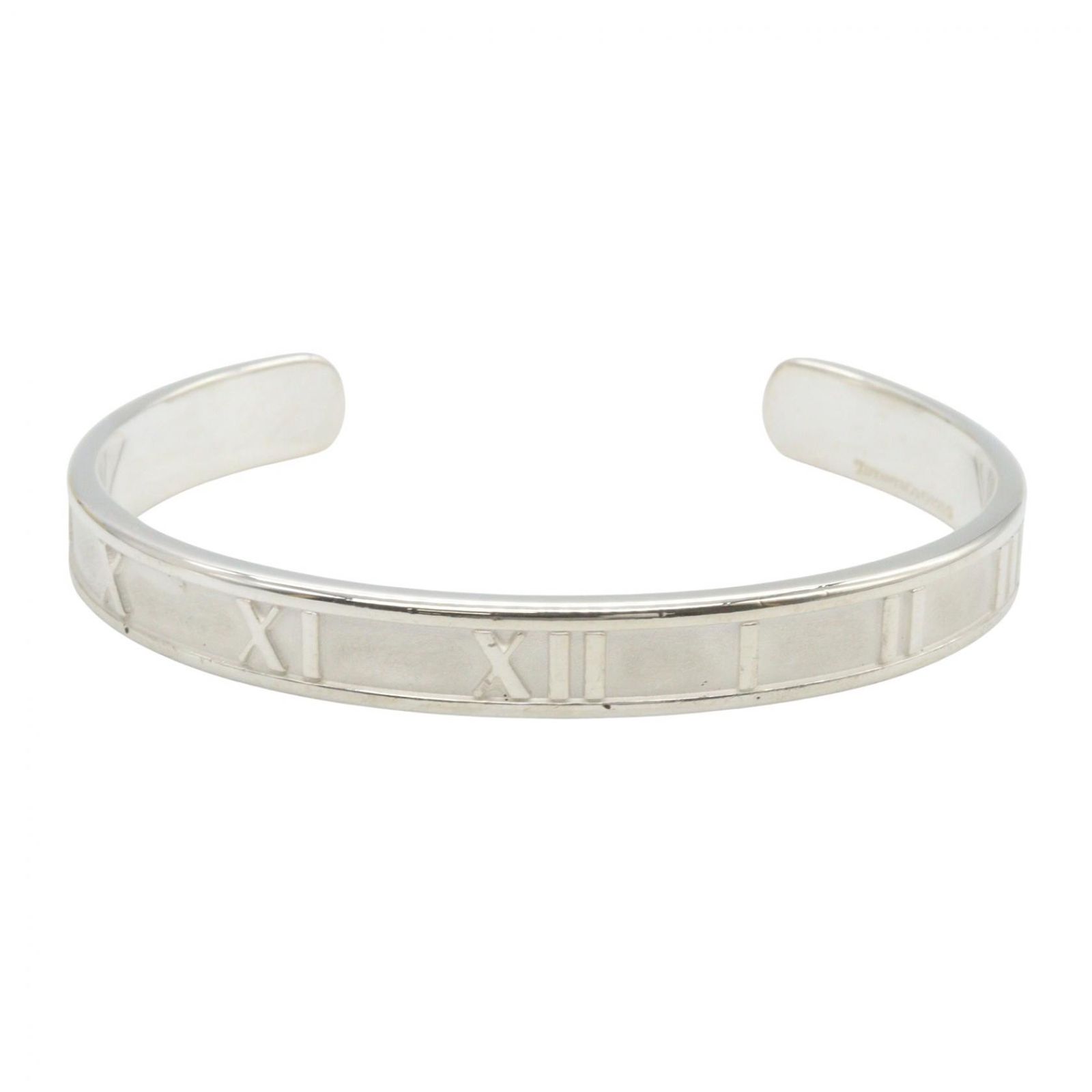 ティファニー TIFFANY＆CO バングル アトラス バングル 腕回15.5cm シルバー925 アトラス バングル レディース Used A