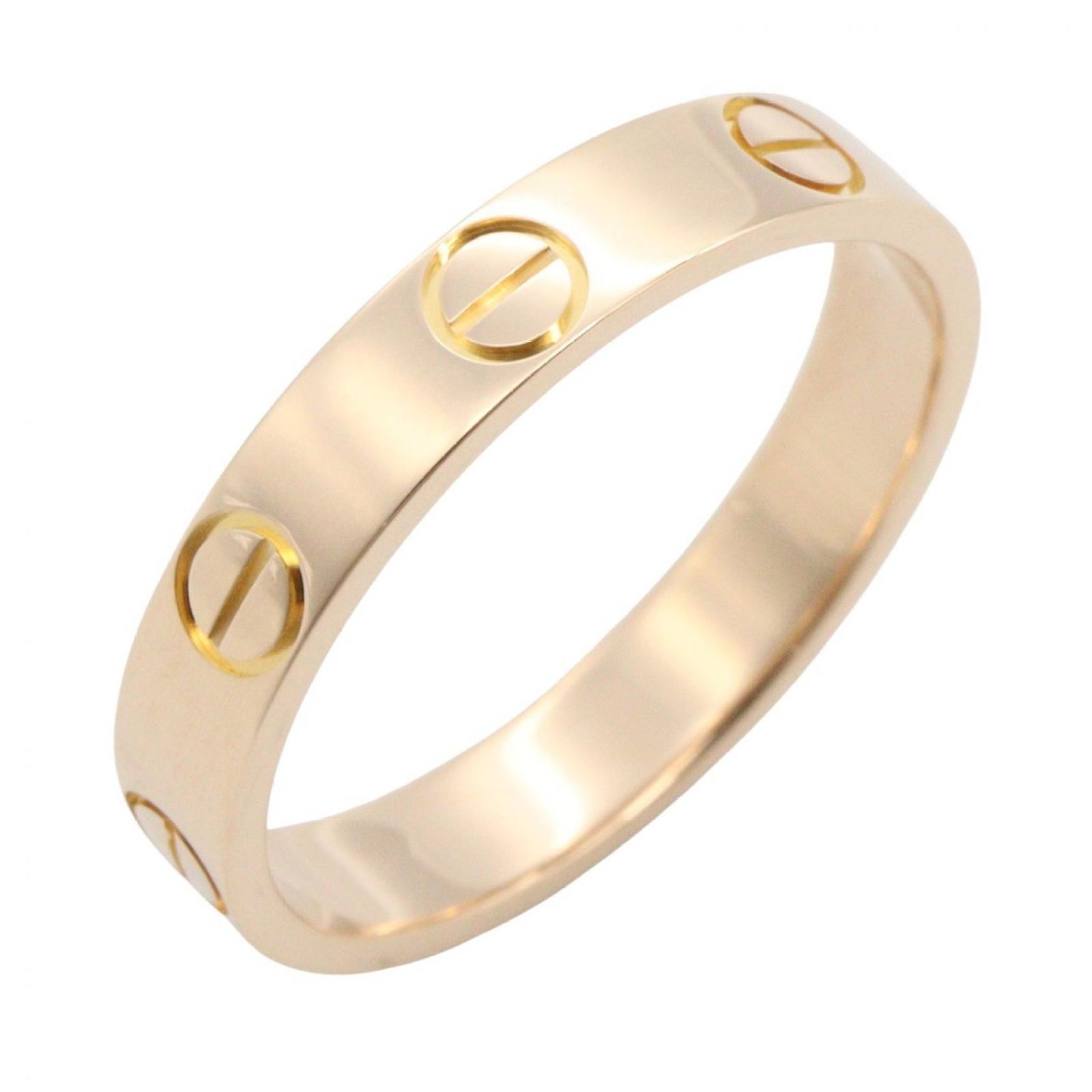 カルティエ CARTIER リング・指輪 ミニラブリング B4085251 K18PG（ピンクゴールド） ミニラブリング レディース Used A