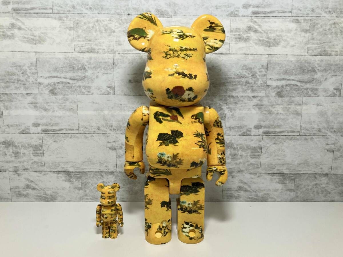 メディコム･トイ 伊藤若冲 ｢百花図｣ 100%&400% BE@RBRICK BE@RBRICK/BE@RBRICK