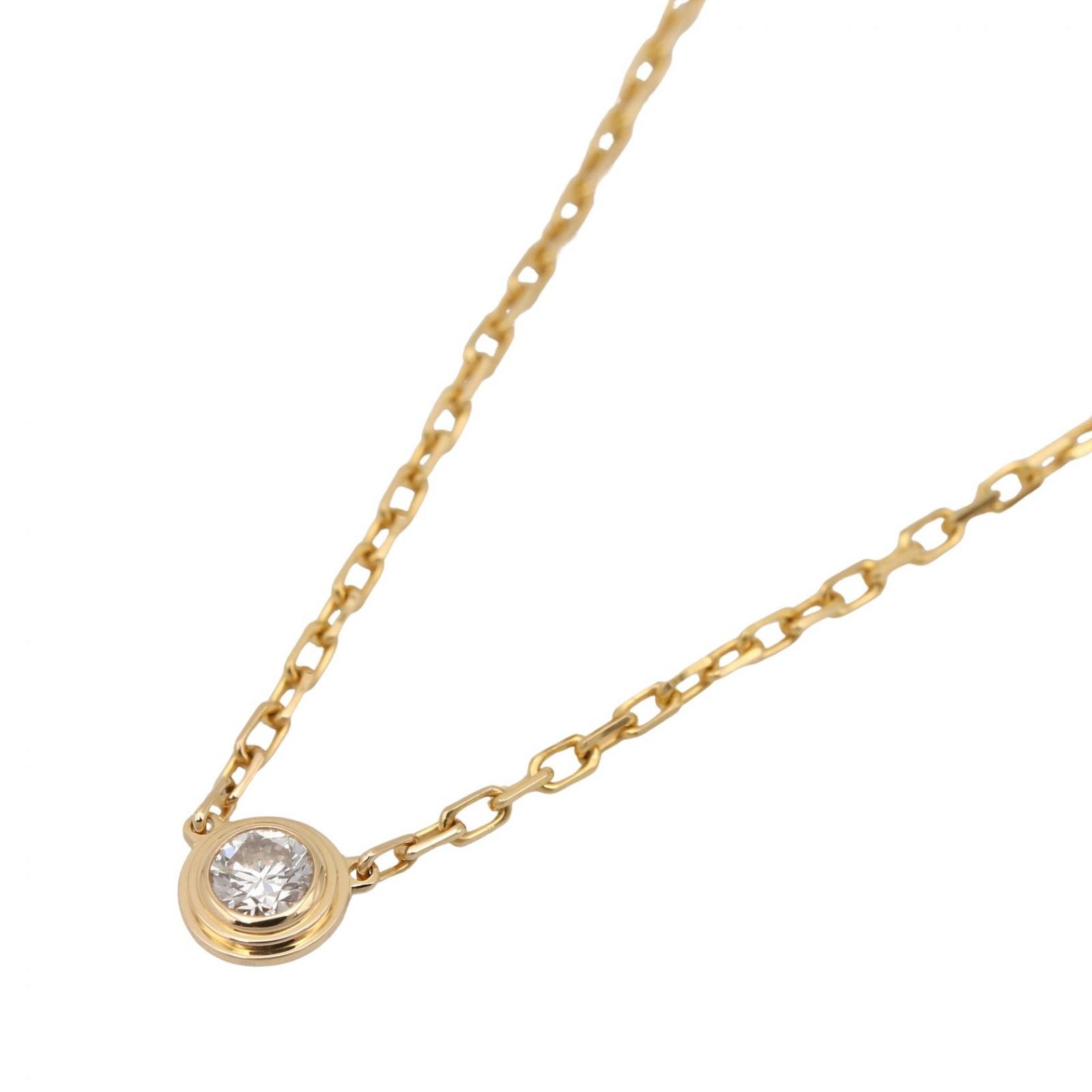 カルティエ CARTIER ネックレス ネックレス イエローゴールド ダムール SM B7215800 首回38/41cm K18（イエローゴールド） ダイヤモンド ダムール SM ネックレス レディース
