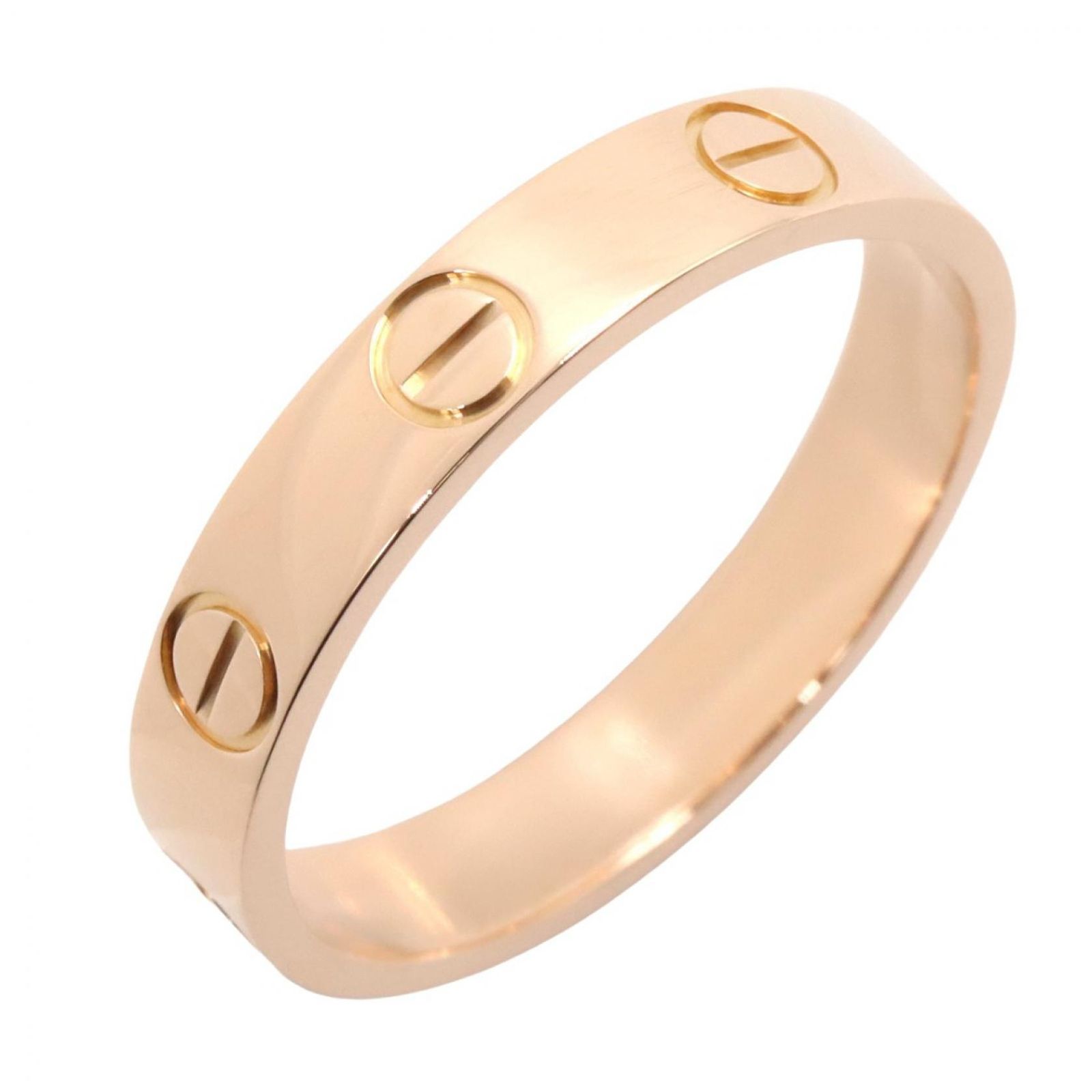 カルティエ CARTIER リング・指輪 ミニラブリング B4085200 K18PG（ピンクゴールド） ミニラブリング レディース Used A