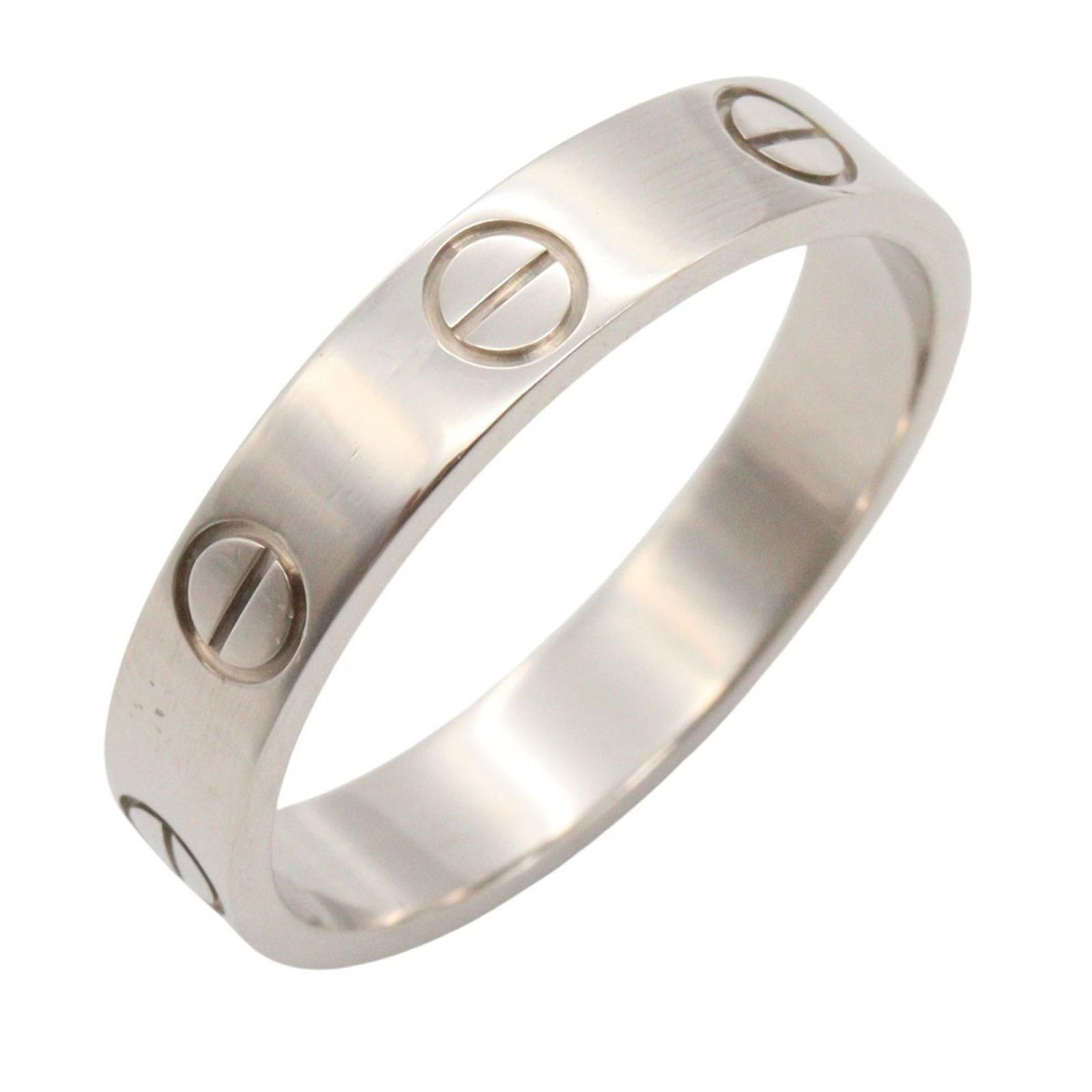 カルティエ CARTIER リング・指輪 ミニラブリング B4085100 K18WG（ホワイトゴールド） ミニラブリング レディース Used A 105,400円