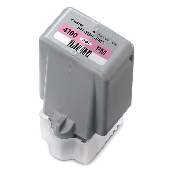 ds-（まとめ） CANON キヤノン 6782C004 インクタンク PFI-4100PM フォトマゼンタ（純正品） 〔×3セット〕