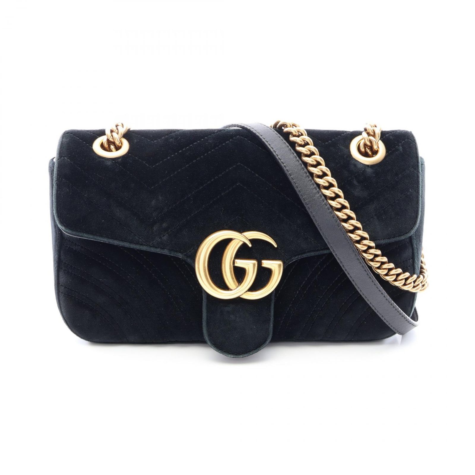 GUCCI グッチ GGマーモント キルティング スモール ショルダーバッグ 61,490円
